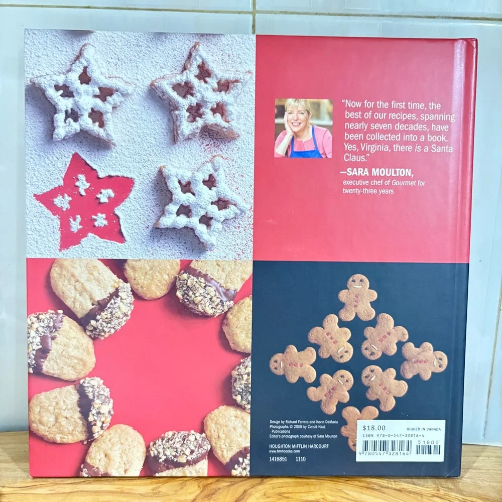 The Gourmet Cookie Book Single Best Recipe Each Year 1941-2009 Hardcover 2010